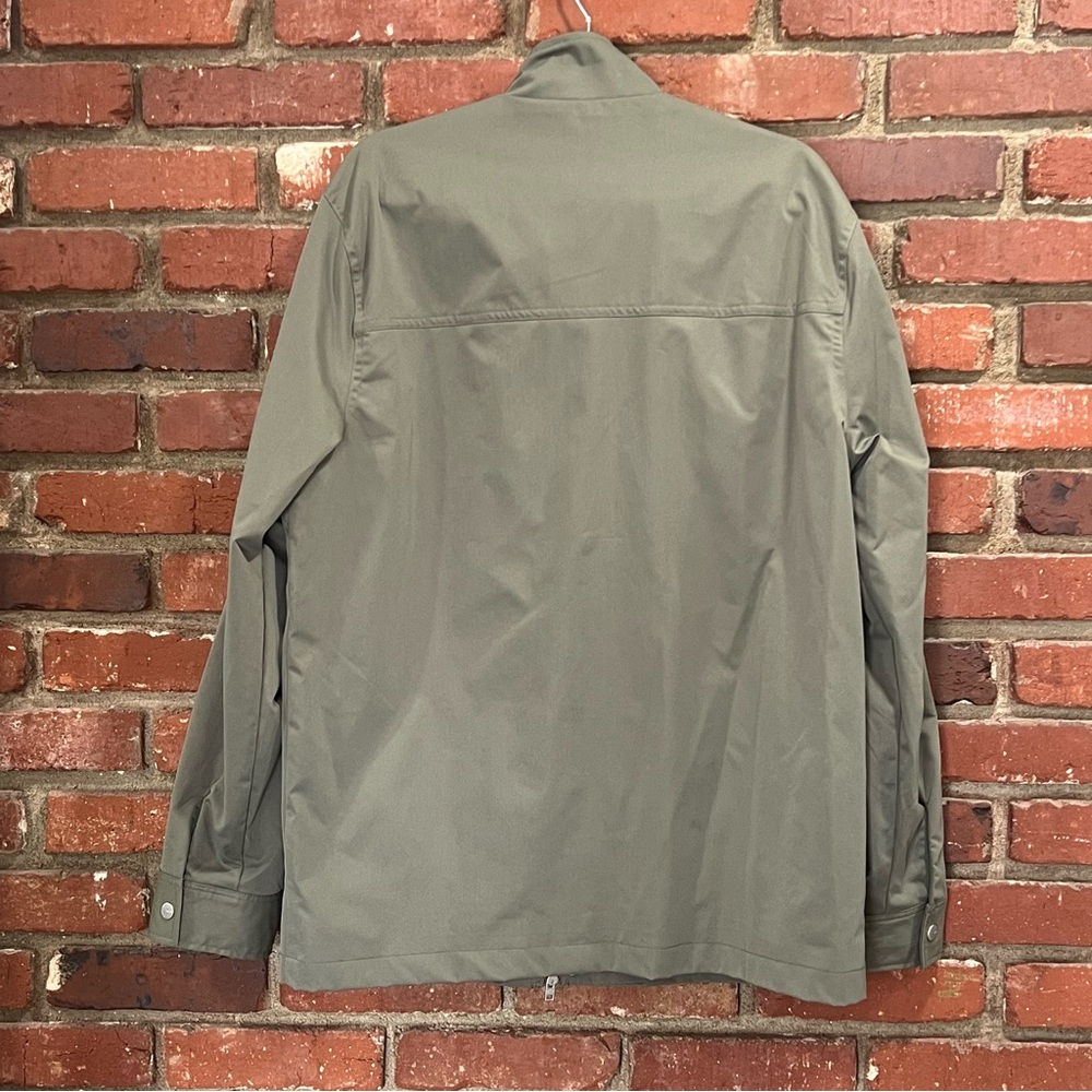 F.F LA Men's‎ Olive green woodstone jacket size large FLAWS NOTED IN LISTING - Picture 4 of 14